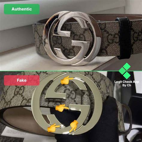 how to know when a gucci belt is real|authentic Gucci belt buckle.